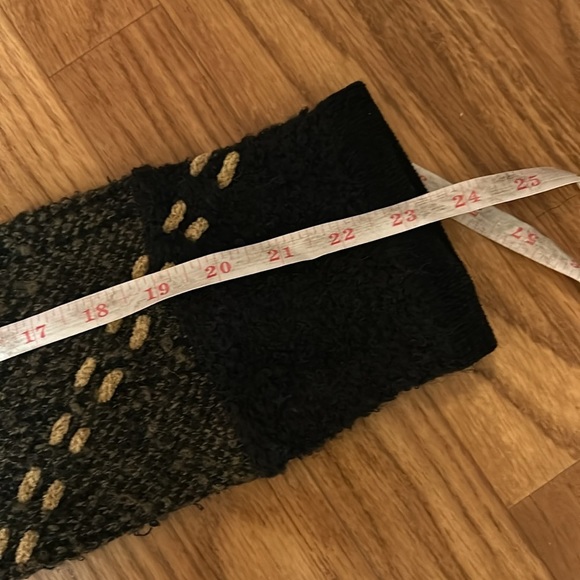 Curio Wool Blend Boho Long Cardigan SZ Large - Picture 9 of 11